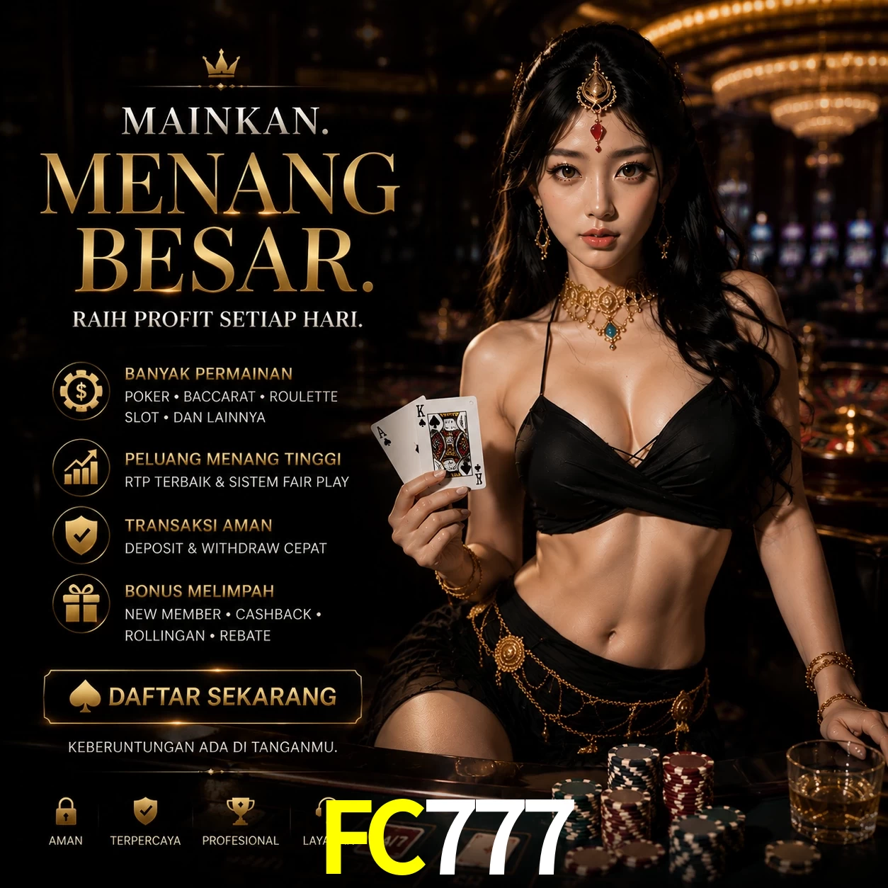App FC777 para Android e iOS - download grátis